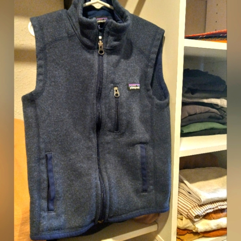 Patagonia better sweater vest size 7-8t